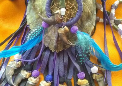 Custom Bear Claw Turtle Medicine Bag