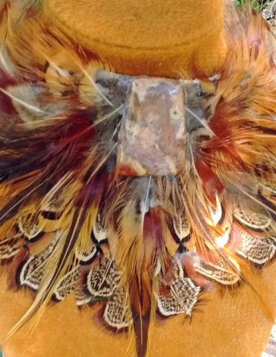 Feather Stone Adornment